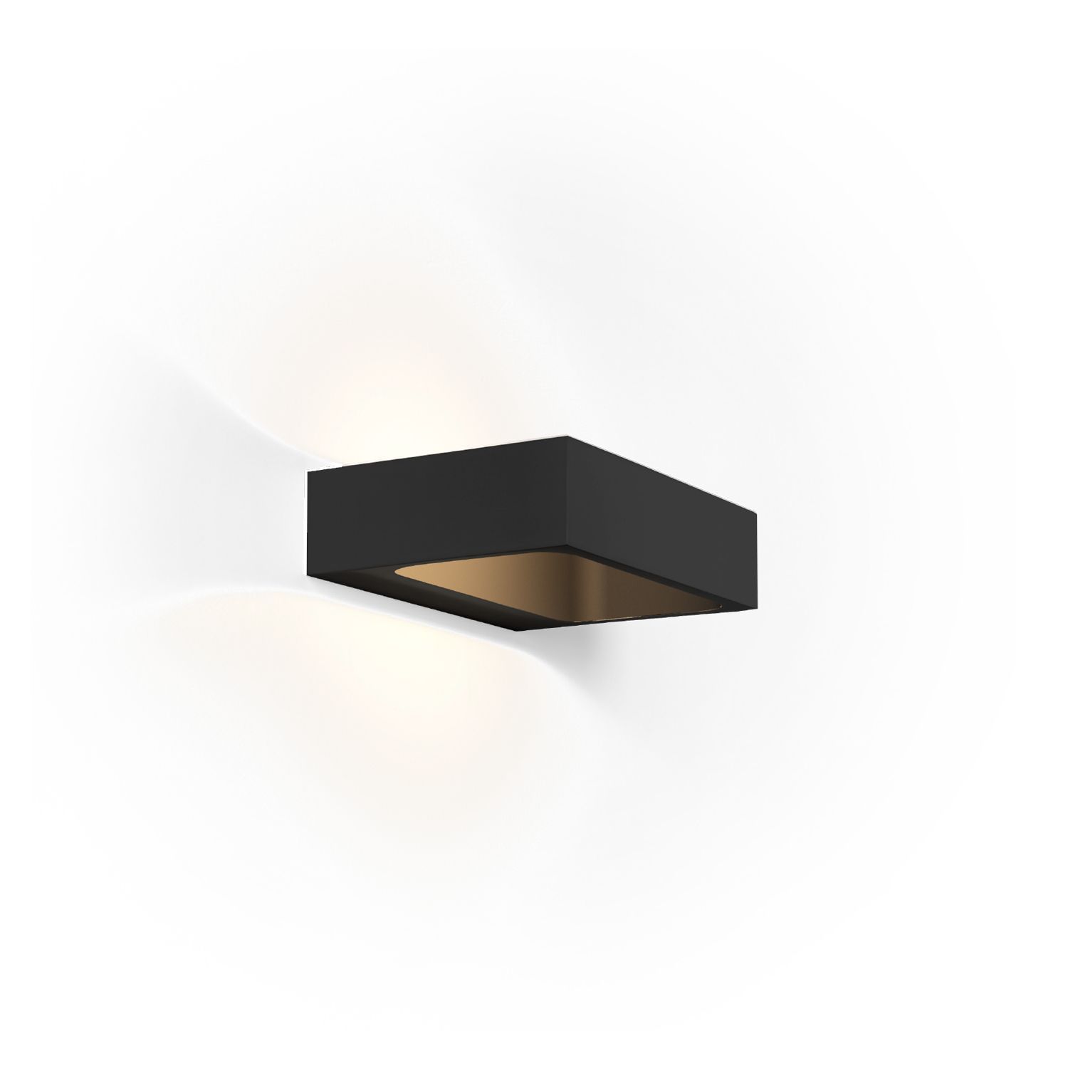 Wever & Ducré LED-Wandleuchte BENTO WALL SURF 1.3 - 3000K B schwarz 309274B5 5404037326242