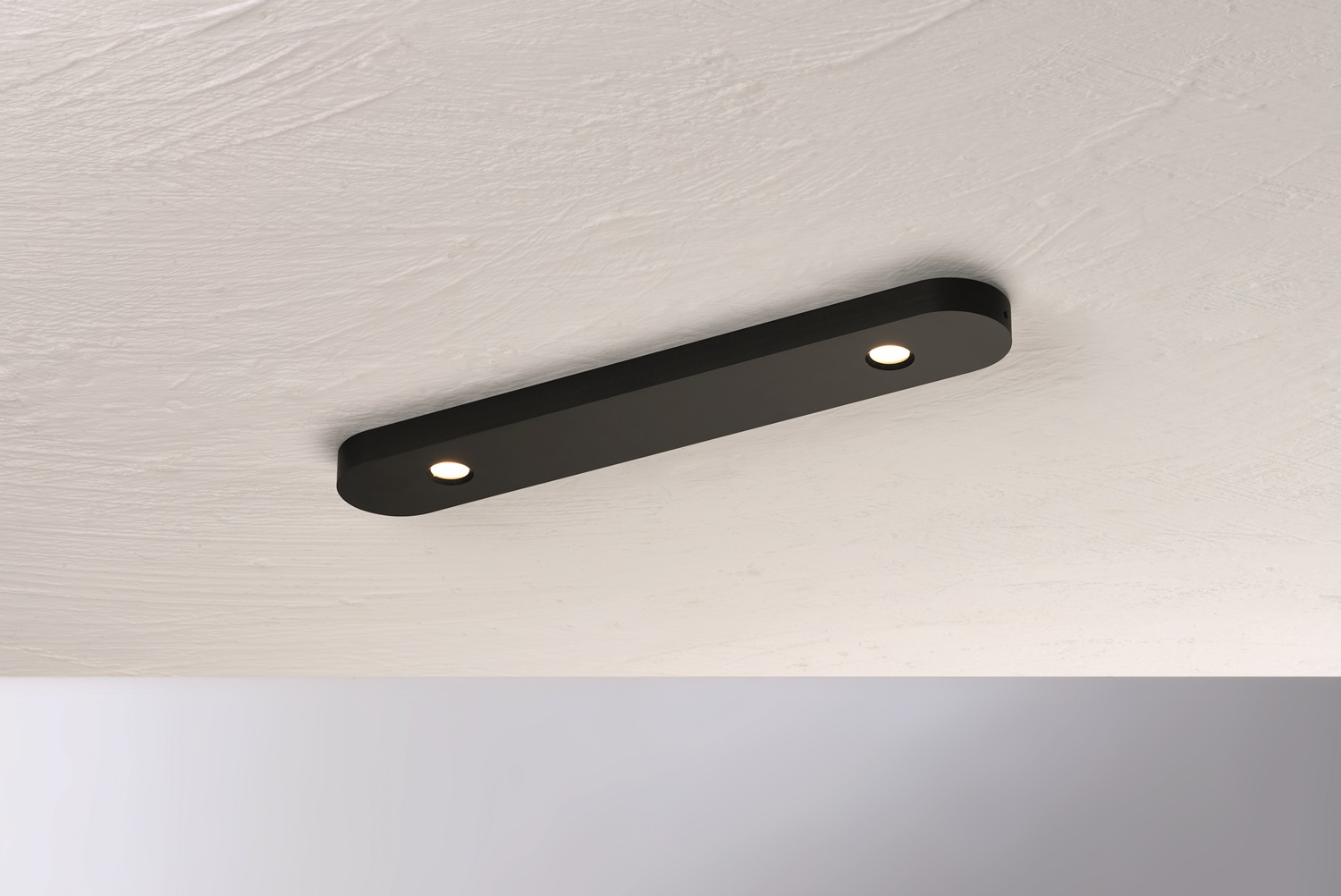 Bopp 2er-LED-Deckenleuchte CLOSE D2W 30cm schwarz 92380200 4011895496140