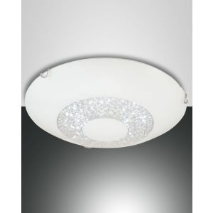 LED-Deckenleuchte MOMO Weiß 40 cm 3000 Kelvin (warmweiß)