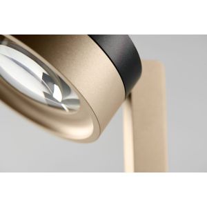 Light-Point LED-Leseleuchte BLADE F1 SLIM Schwarz/Satin Gold 900160 Porsche Design