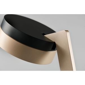 Light-Point LED-Leseleuchte BLADE F1 SLIM Schwarz/Satin Gold 900160 Porsche Design