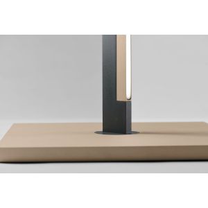 Light-Point LED-Stehleuchte INLAY F1 LINEAR Schwarz/Satin Gold 900070 Porsche Design