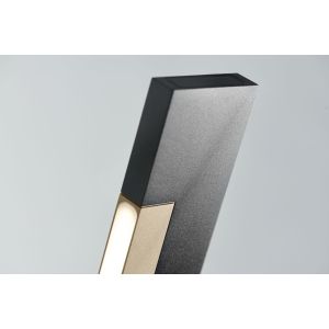 Light-Point LED-Stehleuchte INLAY F1 LINEAR Schwarz/Satin Gold 900070 Porsche Design