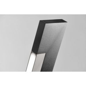 Light-Point LED-Stehleuchte INLAY F1 LINEAR Schwarz/Satin Silber 900071 Porsche Design