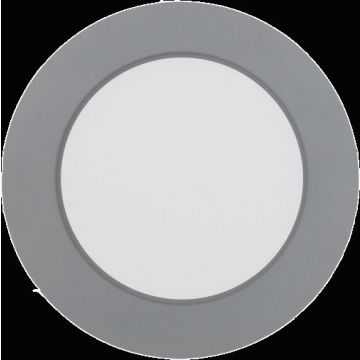 LED-Einbauleuchte MOBiLED PANEL 180R 830 silber 12W