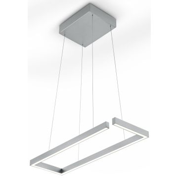 GKS Knapstein LED-Pendelleuchte MARISA 60cm Nickel DIM-TO-WARM 51.503.05