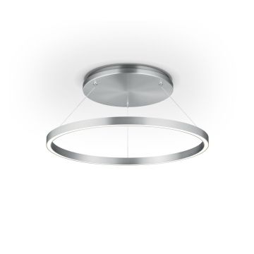 Knapstein LED-Deckenleuchte LISA-D 60cm Nickel 91.367.05