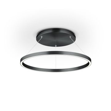 Knapstein LED-Deckenleuchte LISA-D 60cm schwarz 91.367.07