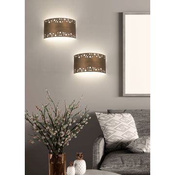 Elesi Luce LED-Wandleuchte Gaia Wall 30x18 cm 04507D