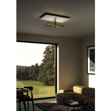 Elesi Luce LED-Deckenleuchte Like Q Ceiling Lamp 51x30 cm/73x43 cm 04607/04608