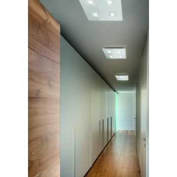 Elesi Luce LED-Deckenleuchte POIS 40x40 cm 02004XX