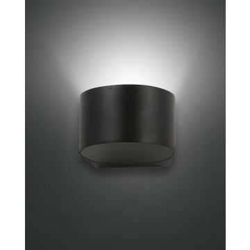 Fabas Luce LED-Wandleuchte LAO schwarz (einseitig) 3603-21-101