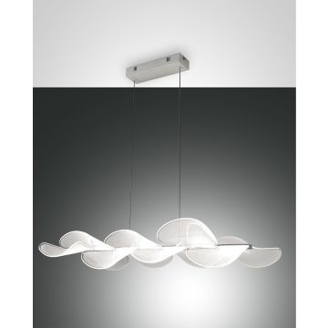 Fabas Luce LED-Pendelleuchte SYLVIE 84x36cm 3626-49-102