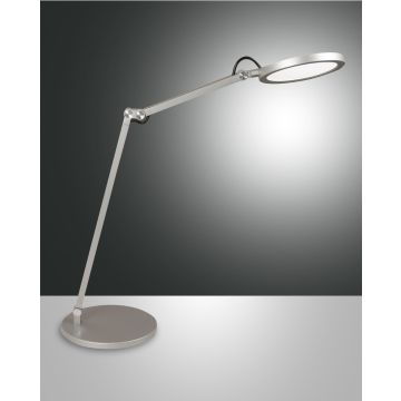 Fabas Luce LED-Tischleuchte REGINA Alu 3551-30-212