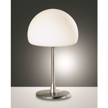 Fabas Luce Tischleuchte GAIA Nickel 3569-30-178