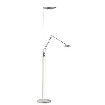 GKS Knapstein LED-Deckenfluter CORA Nickel matt 41.960.05