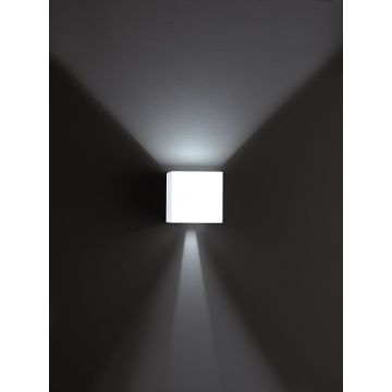 Helestra LED-Wandaußenleuchte SIRI 44 10x10cm schwarz A28242.93