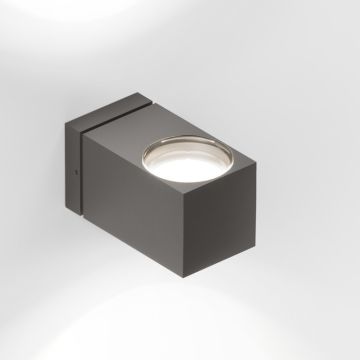 IP44.de Leuchten LED-Wandaußenleuchte COMO 12W dunkelbraun 92180-27-CB