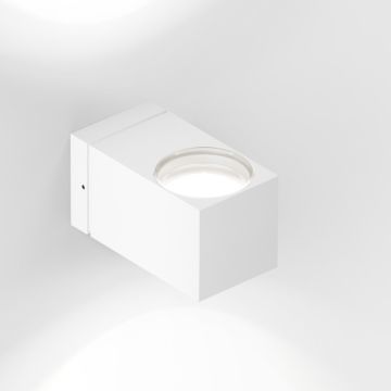 IP44.de Leuchten LED-Wandaußenleuchte COMO 12W weiß 92180-27-WH