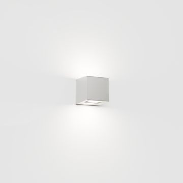 IP44.de Leuchten LED-Wandaußenleuchte GAP Q weiß 91100-27-Q-WH