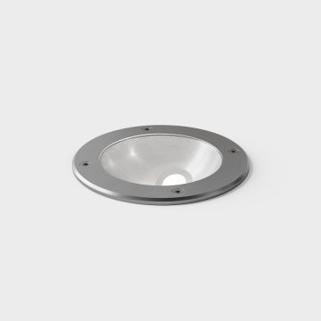 IP44.de Leuchten LED-Bodeneinbauspot IN CONNECT asymmetric Edelstahl 2700K 91081-27-CO