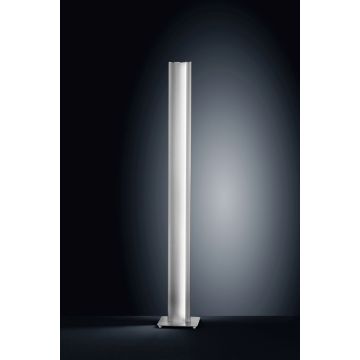 Helestra LED-Stehleuchte KURVO Nickel matt/Chrom 27/1502.19