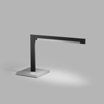 Light-Point LED-Schreibtischleuchte INLAY T2 LINEAR Schwarz/Satin Silber 900051 Porsche Design