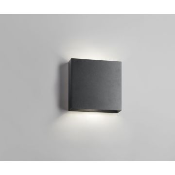 Light-Point LED-Wandleuchte COMPACT 20x20cm (up&down) schwarz 270014 270011