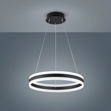 Helestra LED-Pendelleuchte LIV 60cm schwarz 26/1792.22