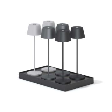 LOOM Design LED-Zubehör MODI MULTI CHARGING SHELF Schwarz 820-010