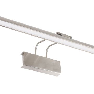 Steinhauer Lighting LED-Wandleuchte LITHO LED Silber 60 cm 2431ST