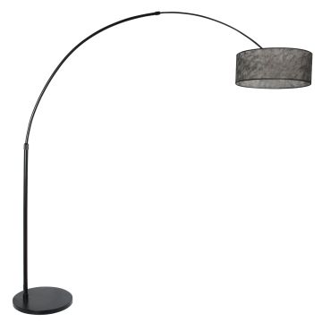 Steinhauer Lighting Bogenleuchte SPARKLED LIGHT Schwarz Schwarz 50 cm 9834ZW