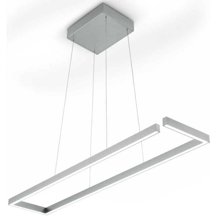 GKS Knapstein LED-Pendelleuchte MARISA 100cm Nickel DIM-TO-WARM 51.504.05