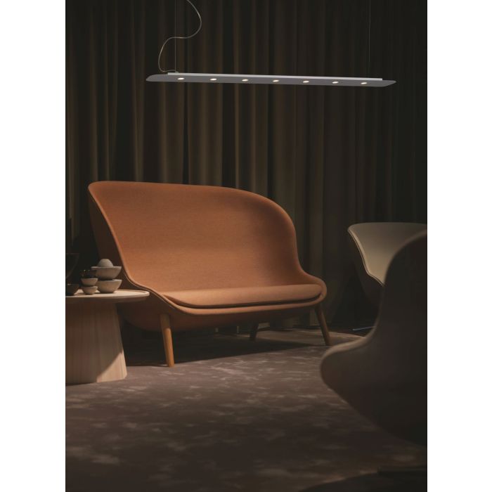 Cattaneo LED-Pendelleuchte Biscotto Suspension Sandy 130 cm 765/130 S-Sandy