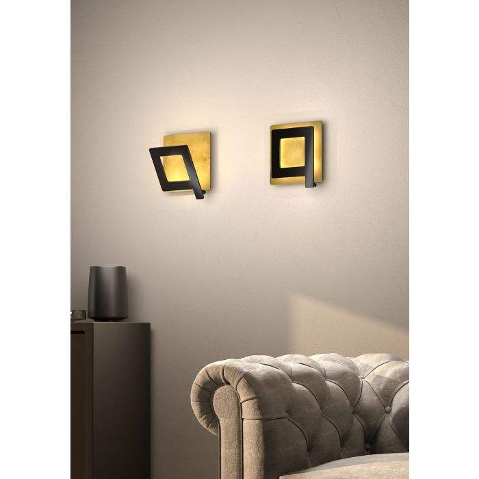 Elesi Luce LED-Wandleuchte Like Q Wall Lamp  16x18,5 cm/25x28 cm 04601/04602