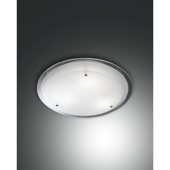 Fabas Luce Deckenleuchte HILL Weiß 40 cm 2958-65-102