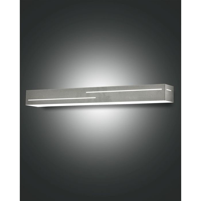 Fabas Luce LED-Wandleuchte BANNY Anthrazit 50,5 cm 3618-26-282