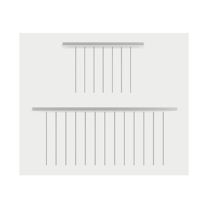 Lodes Schienen-Deckenbaldachin 90cm/150cm R08