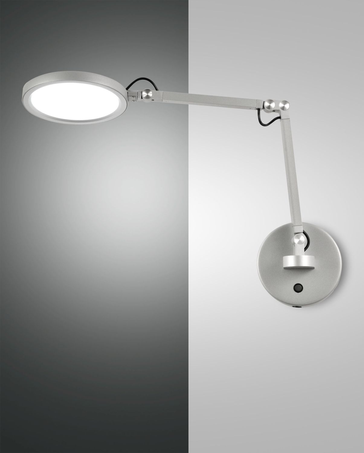 Fabas Luce LED-Wandleuchte REGINA Aluminium 3551-21-212 8019282539438