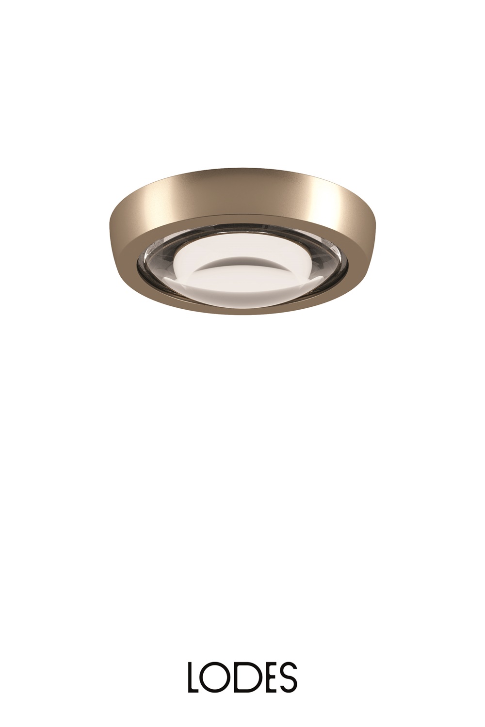 Lodes LED-Deckenleuchte NAUTILUS champagner 2700K 16560 4527 8057501003902