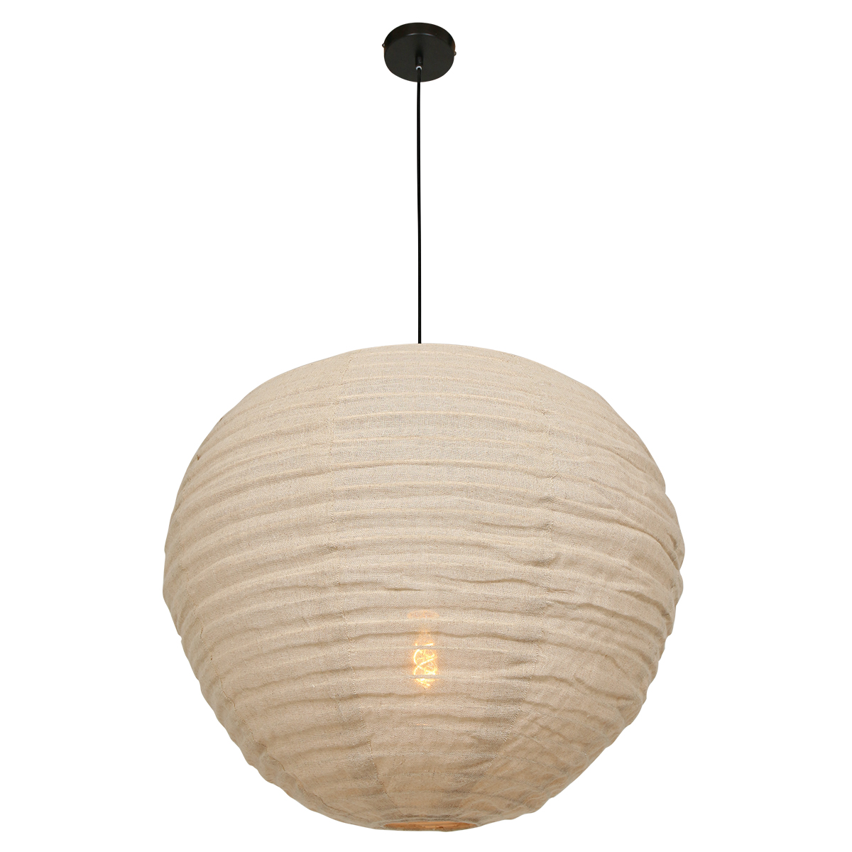 Steinhauer Lighting Pendelleuchte BANGALORE Beige 2136B 8712746127935