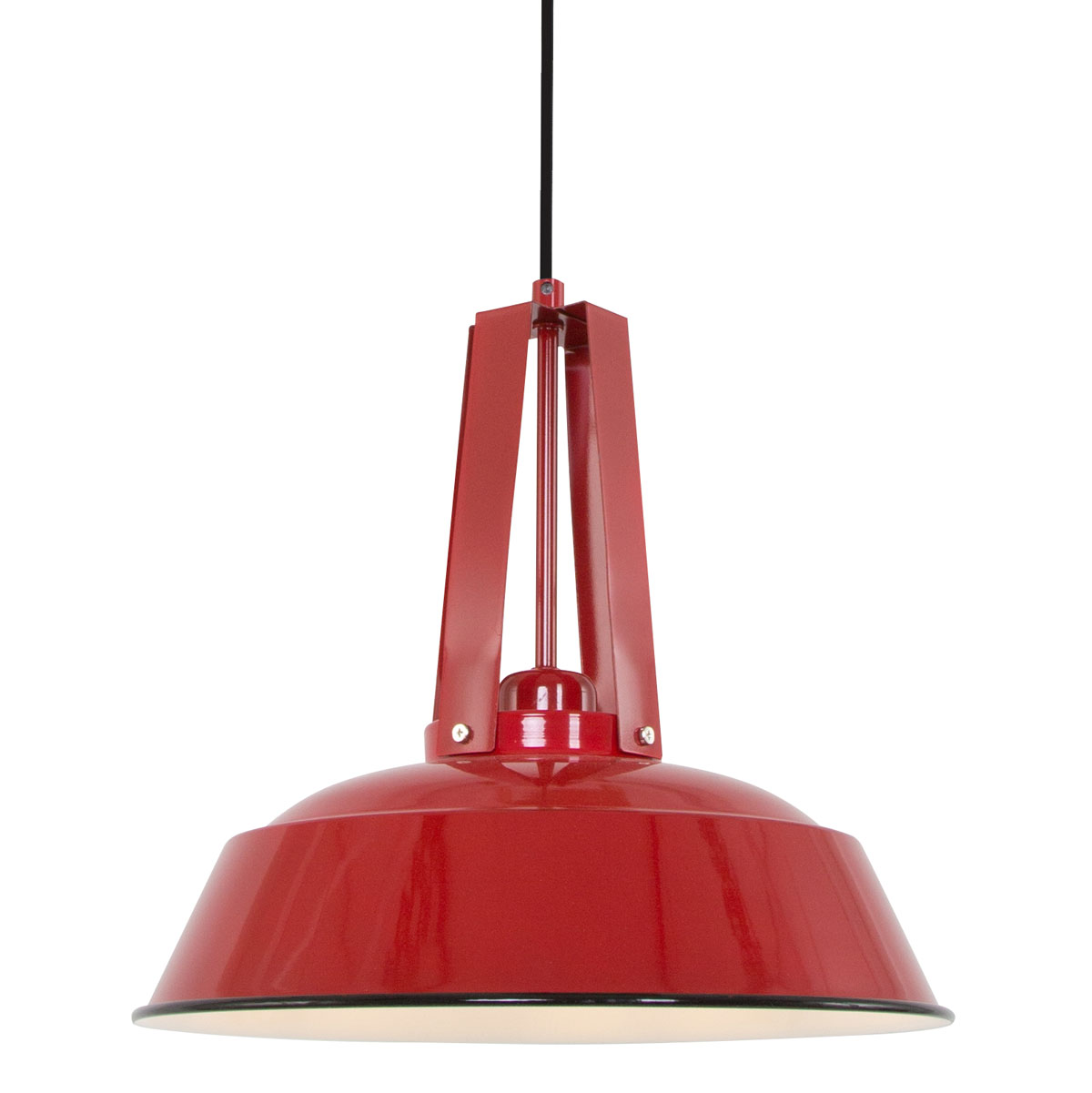 Steinhauer Lighting Pendelleuchte EDEN Rot 7704RO 8712746102987