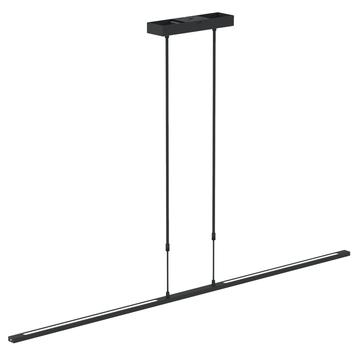 Steinhauer Lighting LED-Pendelleuchte ZELENA LED Schwarz 155cm 7971ZW 8712746122794